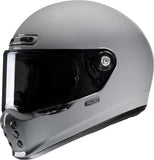 Full-Face Motorcycle Helmet Hjc V10 Advanced Fiberglass Composite Grey Size 08 M