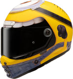 Full-Face Motorcycle Helmet Hjc V10 Advanced Fiberglass Composite Mc3 Stuart Minions Size 08 M