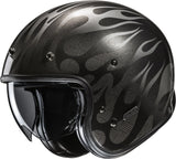 Urban Motorcycle Helmet Hjc V31 Advanced Fiberglass Composite Mc5 Firo Size 10 Xl