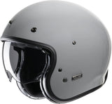 Urban Motorcycle Helmet Hjc V31 Advanced Fiberglass Composite Grey Size 08 M