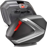 Monokey Side Silver Side Cases - 74 Lt Technopolymer - Givi Compatible With Suzuki Gsx 650 F (2008-2014)