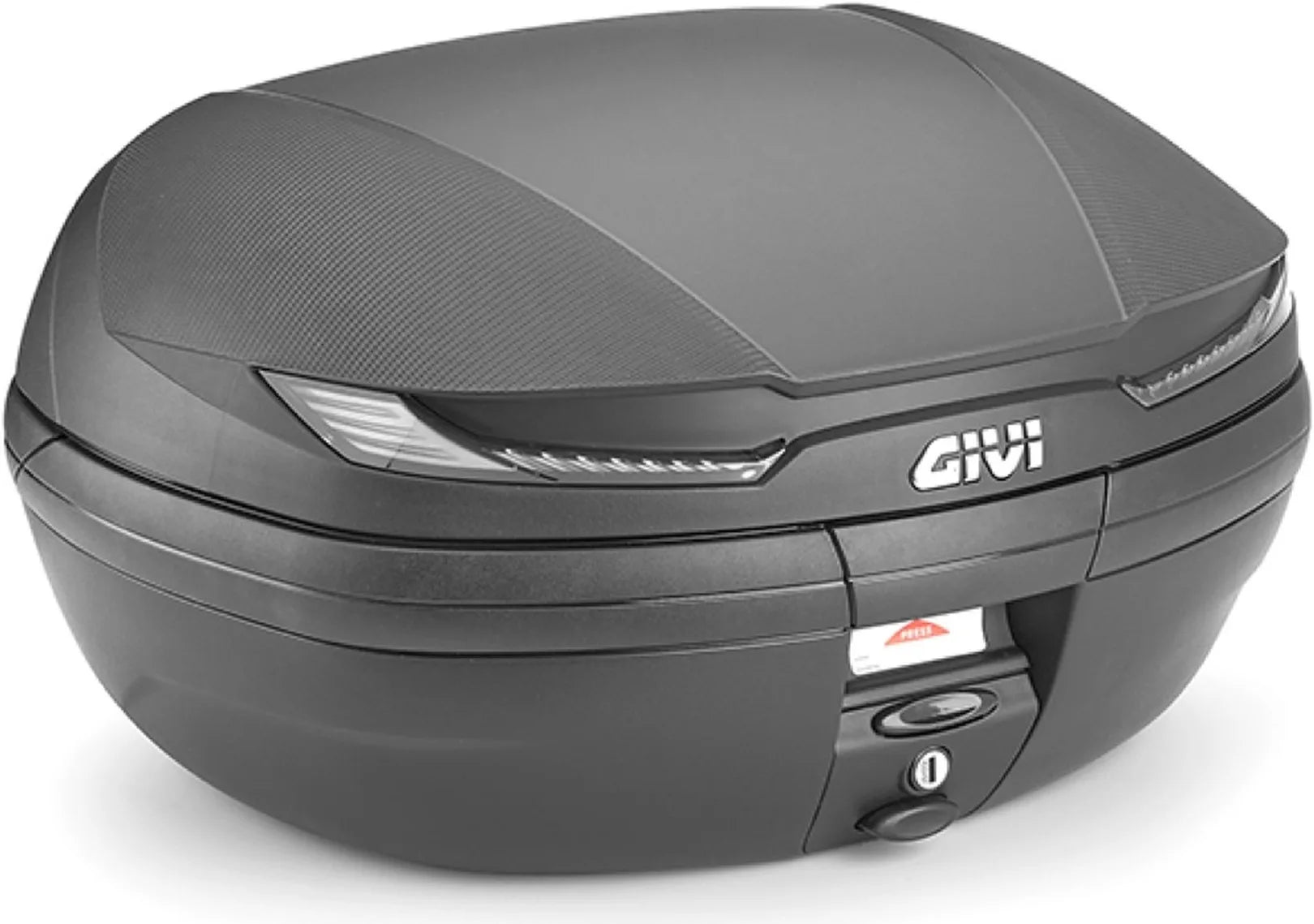 Monokey Arena Black Tech Top Case - 45 Lt Arena Technopolymer - Givi Compatible With Ktm 790 Adventure (2023-2025)