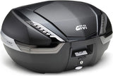 Monokey Carbon Look Tech Top Case - 47 Lt Technopolymer - Givi Compatible With Ktm 890 Duke R (2021-2023)