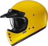 Full-Face Motorcycle Helmet Hjc V60 Advanced Fiberglass Composite Deep Yellow Size 08 M