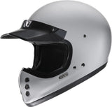 Full-Face Motorcycle Helmet Hjc V60 Advanced Fiberglass Composite Grey Size 11 Xxl