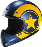Full-Face Motorcycle Helmet Hjc V60 Advanced Fiberglass Composite Mc3Sf Nyx Size 07 S