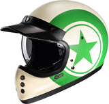 Full-Face Motorcycle Helmet Hjc V60 Advanced Fiberglass Composite Mc4Sf Nyx Size 10 Xl