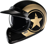 Full-Face Motorcycle Helmet Hjc V60 Advanced Fiberglass Composite Mc9 Nyx Size 09 L