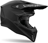 Off-Road Motorcycle Helmet Airoh Wraaap - Wra11 Thermoplastic Hrt Matte Black Color Size Xs
