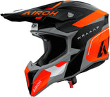 Off-Road Motorcycle Helmet Airoh Wraaap - Wrac32 Thermoplastic Hrt Matte Orange Conquer Size Xs
