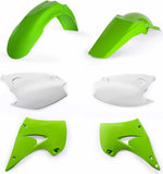 Plastics Kit - Acerbis Compatible With Kawasaki Kx 125 2T (2003-2008)