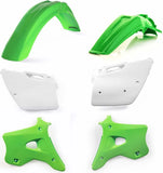 Plastics Kit - Acerbis Compatible With Kawasaki Kx 250 2T (1994-1998)