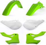 Plastics Kit - Acerbis Compatible With Kawasaki Kx 125 2T (1999-2002)