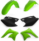 Plastics Kit - Acerbis Compatible With Kawasaki Kxf 250 (2006-2008)