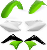 Plastics Kit - Acerbis Compatible With Kawasaki Kxf 250 (2006-2008)