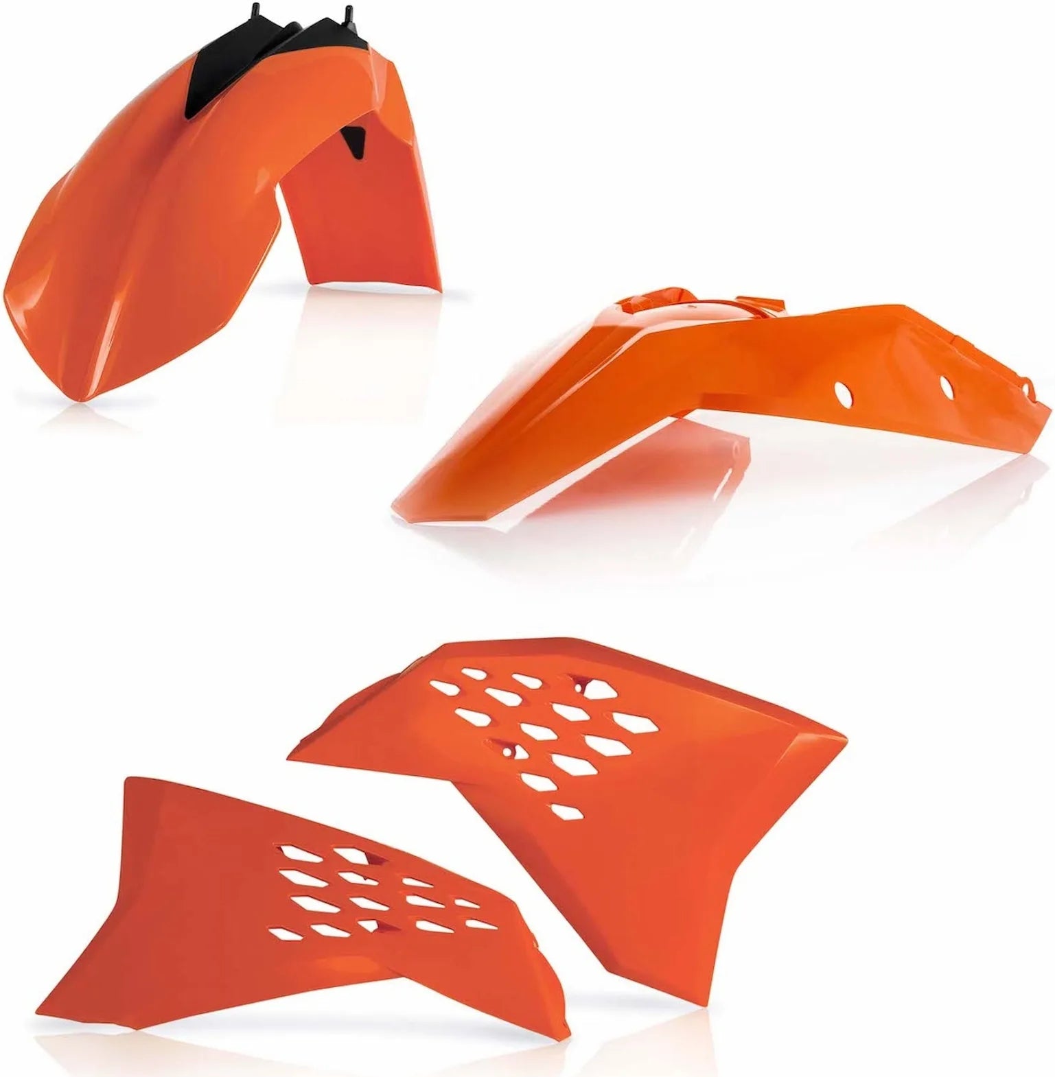Plastics Kit - Acerbis Compatible With Ktm 125 Sx (2007-2010)
