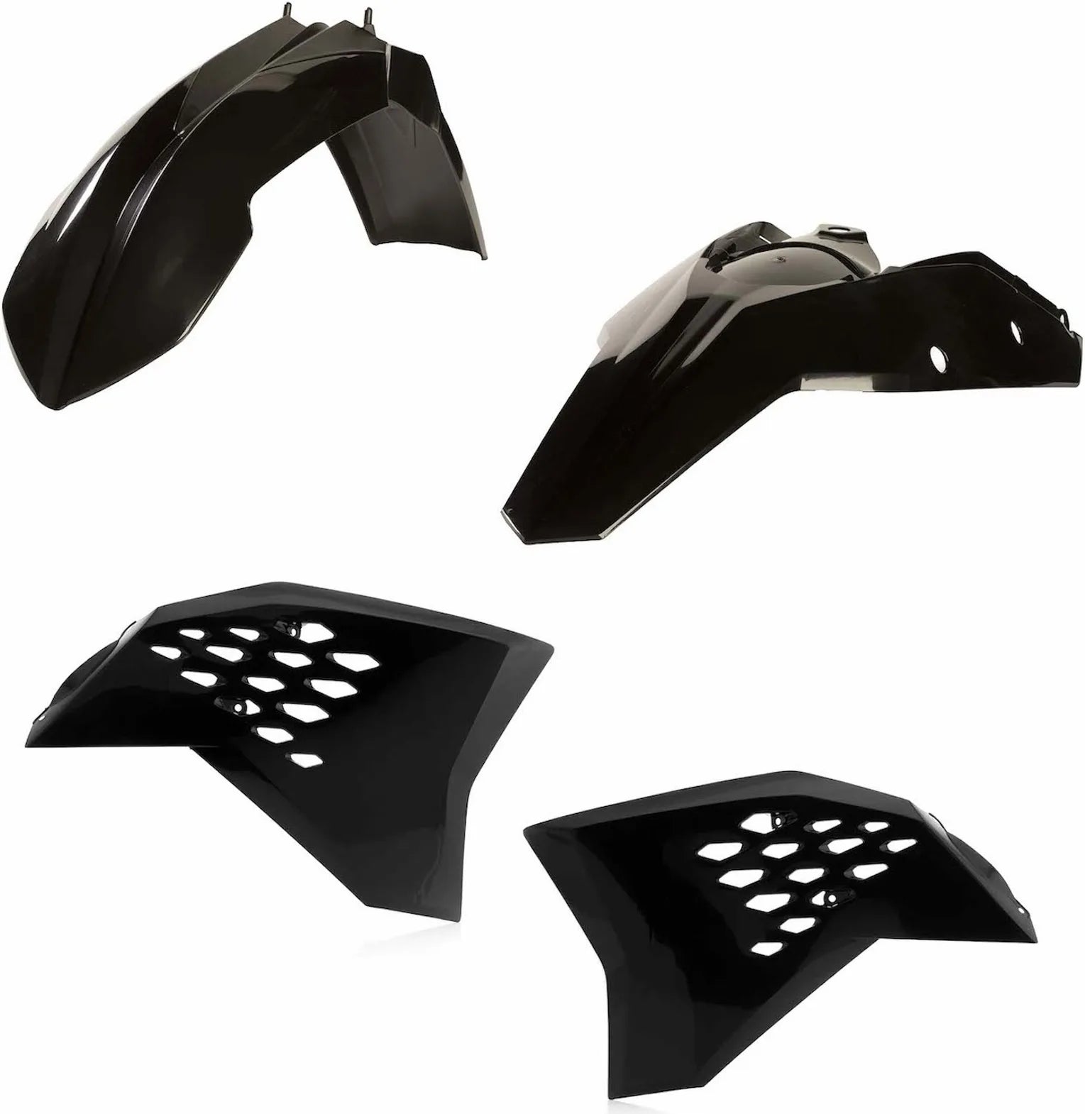 Plastics Kit - Acerbis Compatible With Ktm 125 Sx (2007-2010)