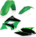 Plastics Kit - Acerbis Compatible With Kawasaki Kxf 250 (2009-2012)