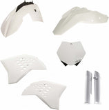 Plastics Full Kit - Acerbis Compatible With Ktm 250 Sx-F (2008-2010)