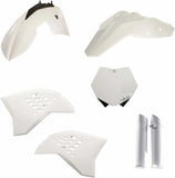 Plastics Full Kit - Acerbis Compatible With Ktm 450 Sx-F (2007-2010)