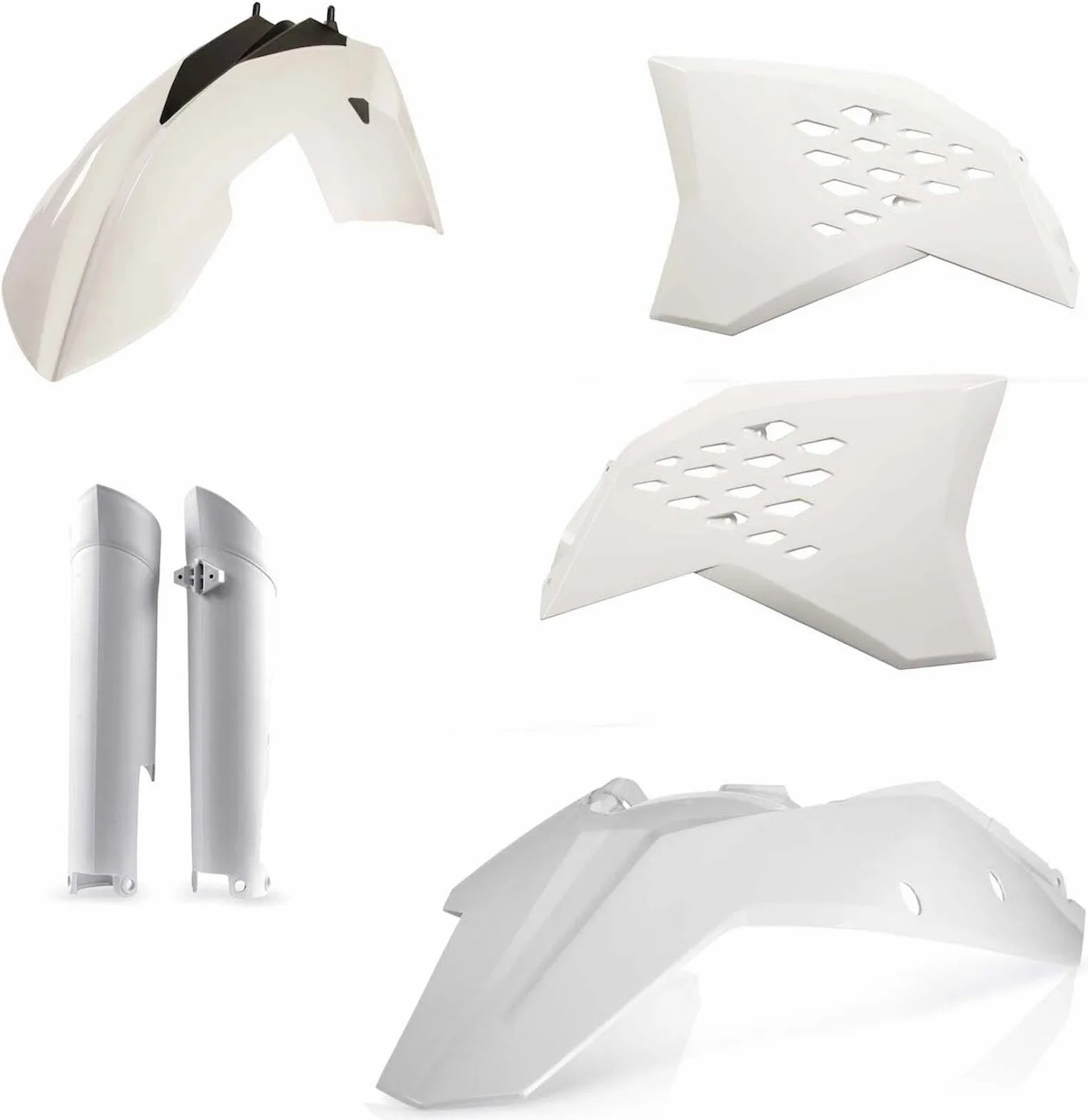 Plastics Full Kit - Acerbis Compatible With Ktm 300 Exc (2008-2011)