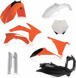 Plastics Full Kit - Acerbis Compatible With Ktm 250 Sx (2011)