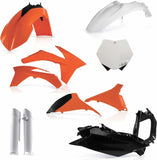 Plastics Full Kit - Acerbis Compatible With Ktm 450 Sx-F (2011-2012)