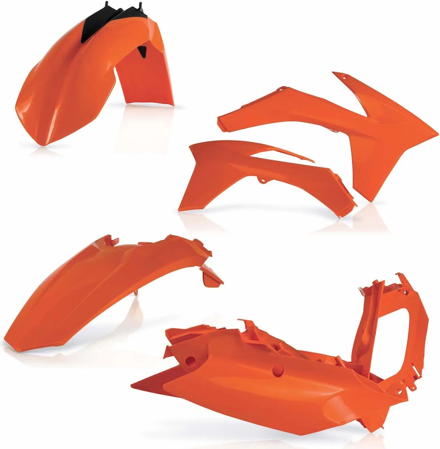 Plastics Kit - Acerbis Compatible With Ktm 125 Sx (2011-2012)