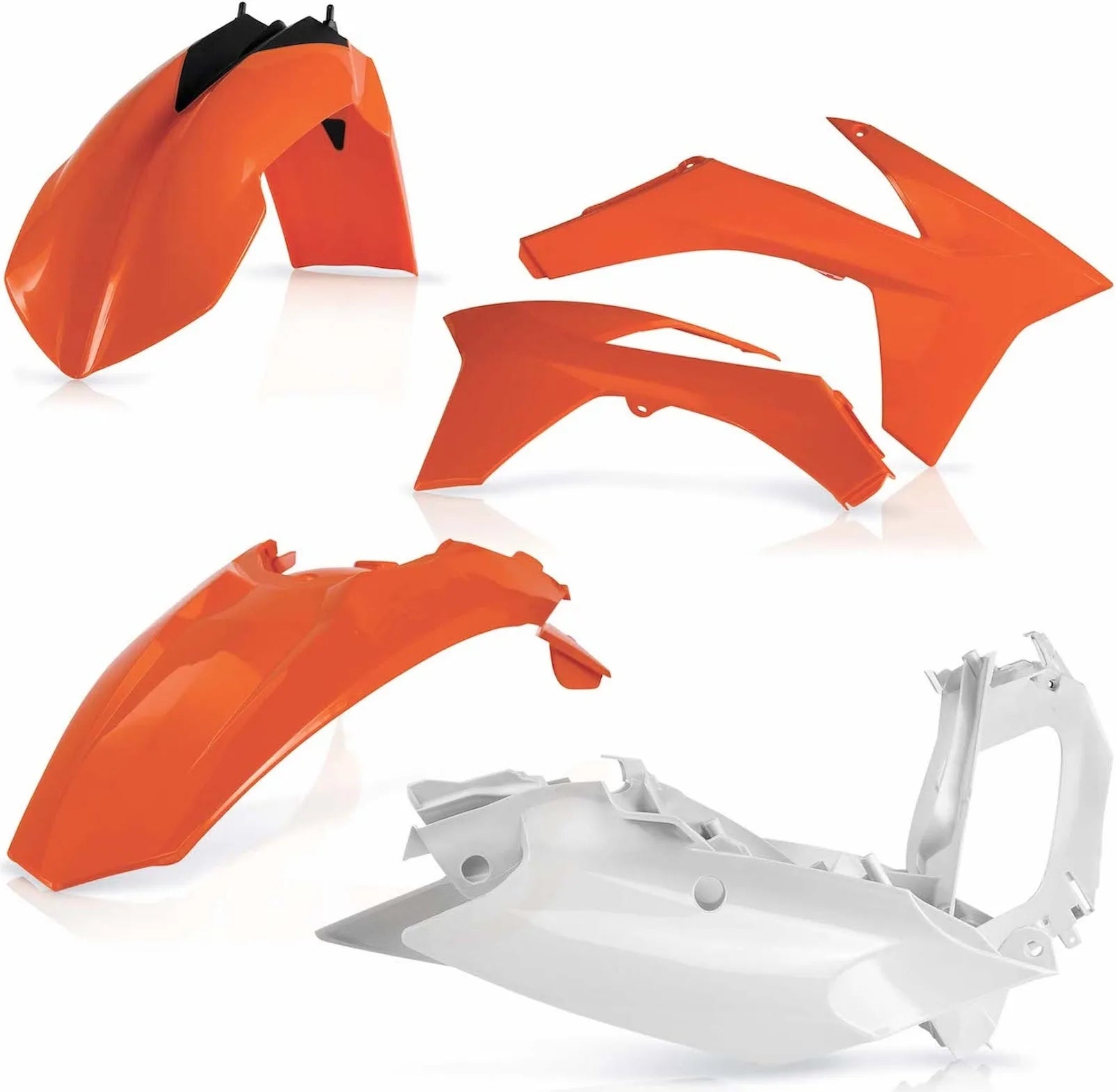 Plastics Kit - Acerbis Compatible With Ktm 125 Exc (2012-2013)