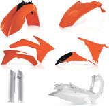 Plastics Full Kit - Acerbis Compatible With Ktm 300 Exc (2012-2013)