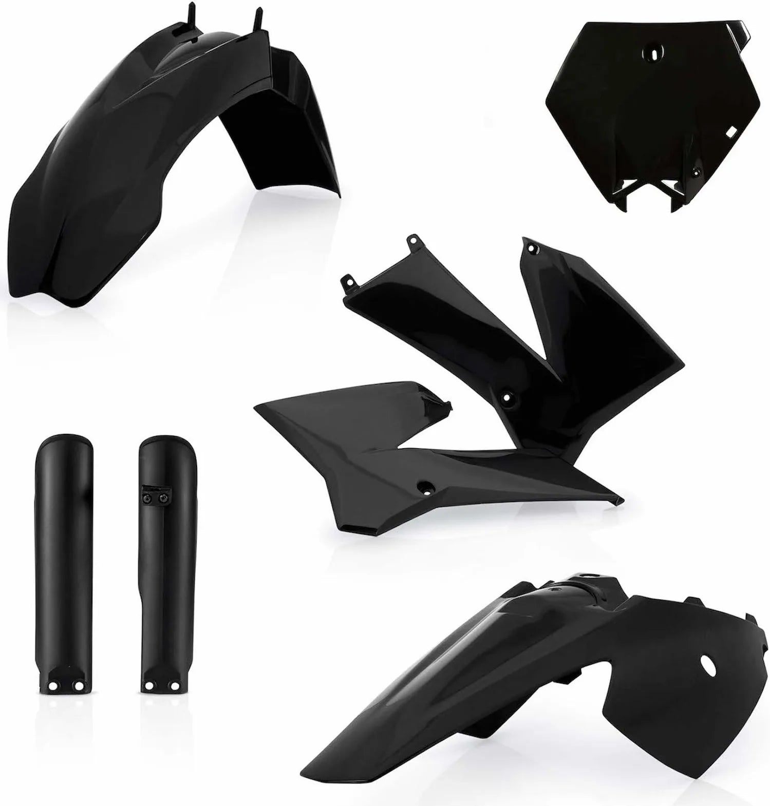 Plastics Full Kit - Acerbis Compatible With Ktm 85 Sx (2006-2012)
