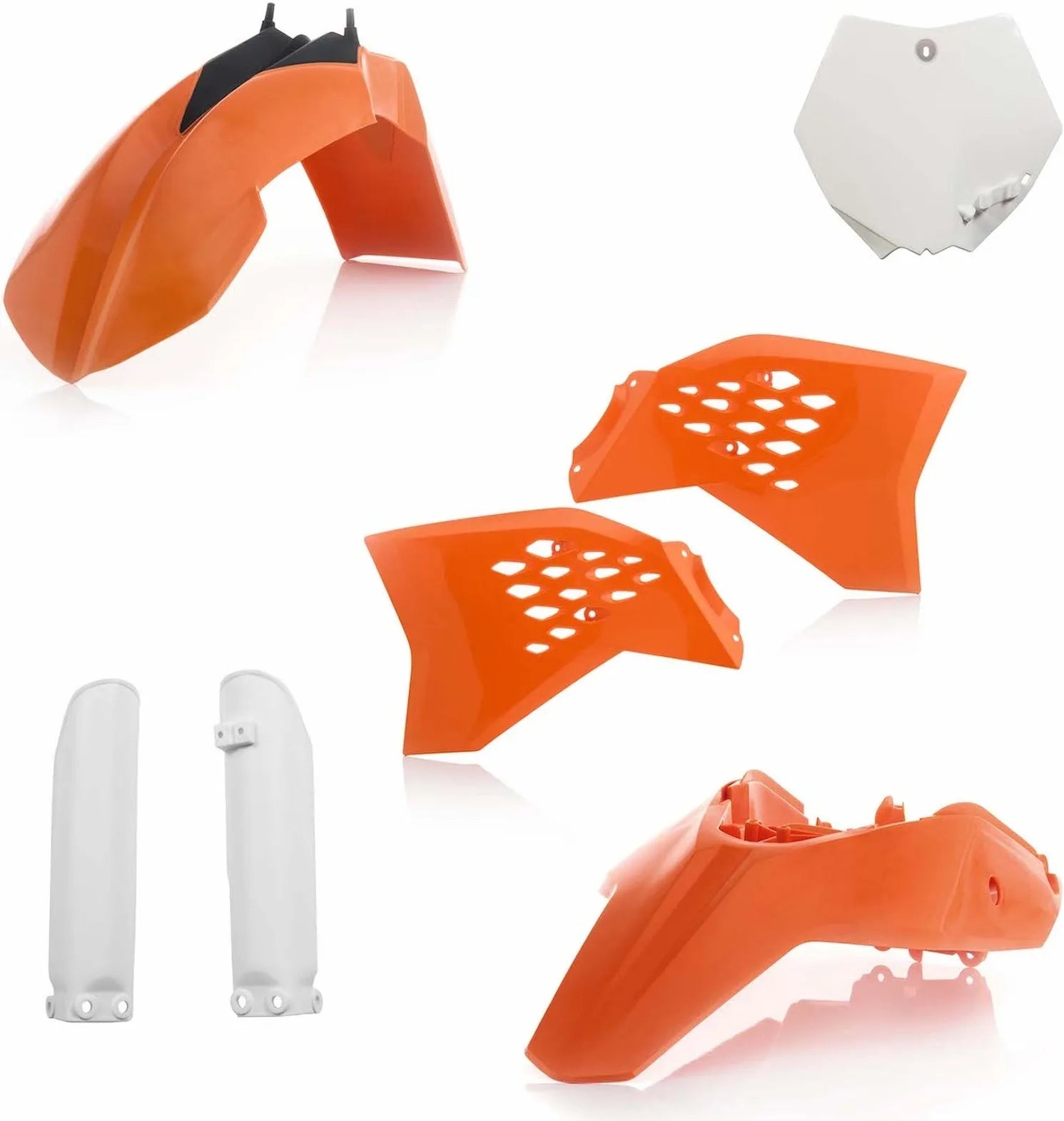 Plastics Full Kit - Acerbis Compatible With Ktm 65 Sx (2012-2015)