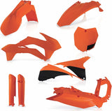 Plastics Full Kit - Acerbis Compatible With Ktm 450 Sx-F (2013-2014)