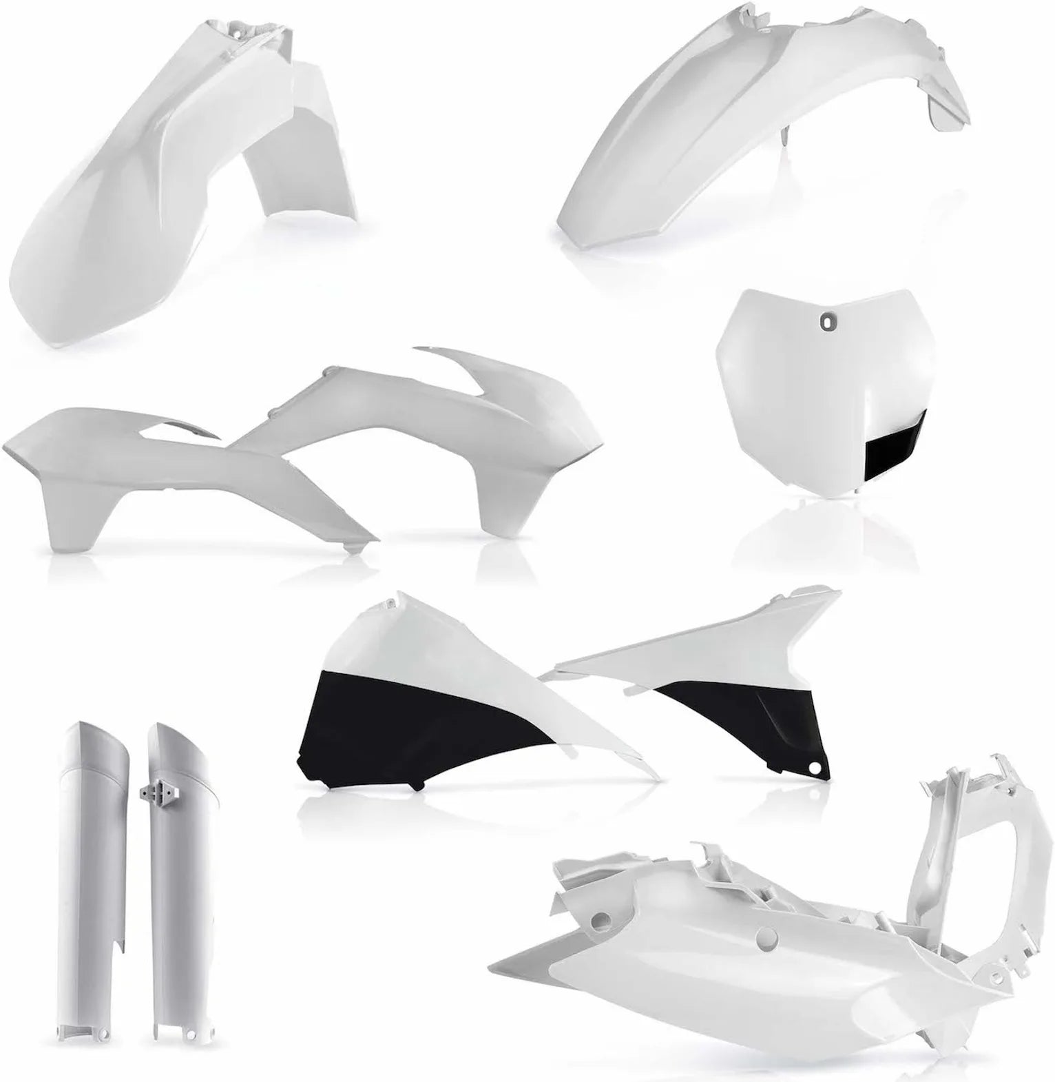 Plastics Full Kit - Acerbis Compatible With Ktm 250 Sx-F (2013-2014)