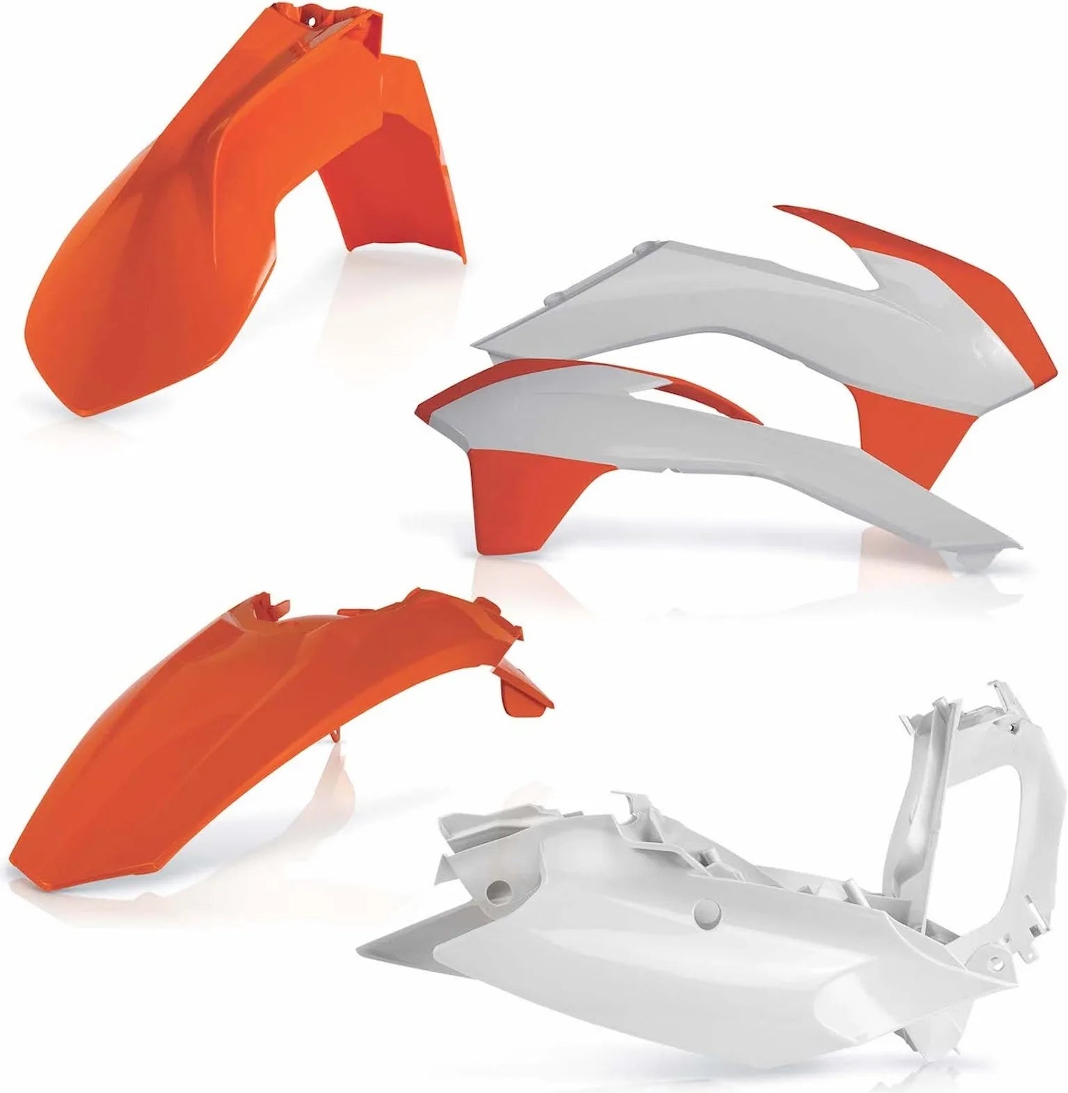Plastics Kit - Acerbis Compatible With Ktm 250 Sx-F (2013-2015)