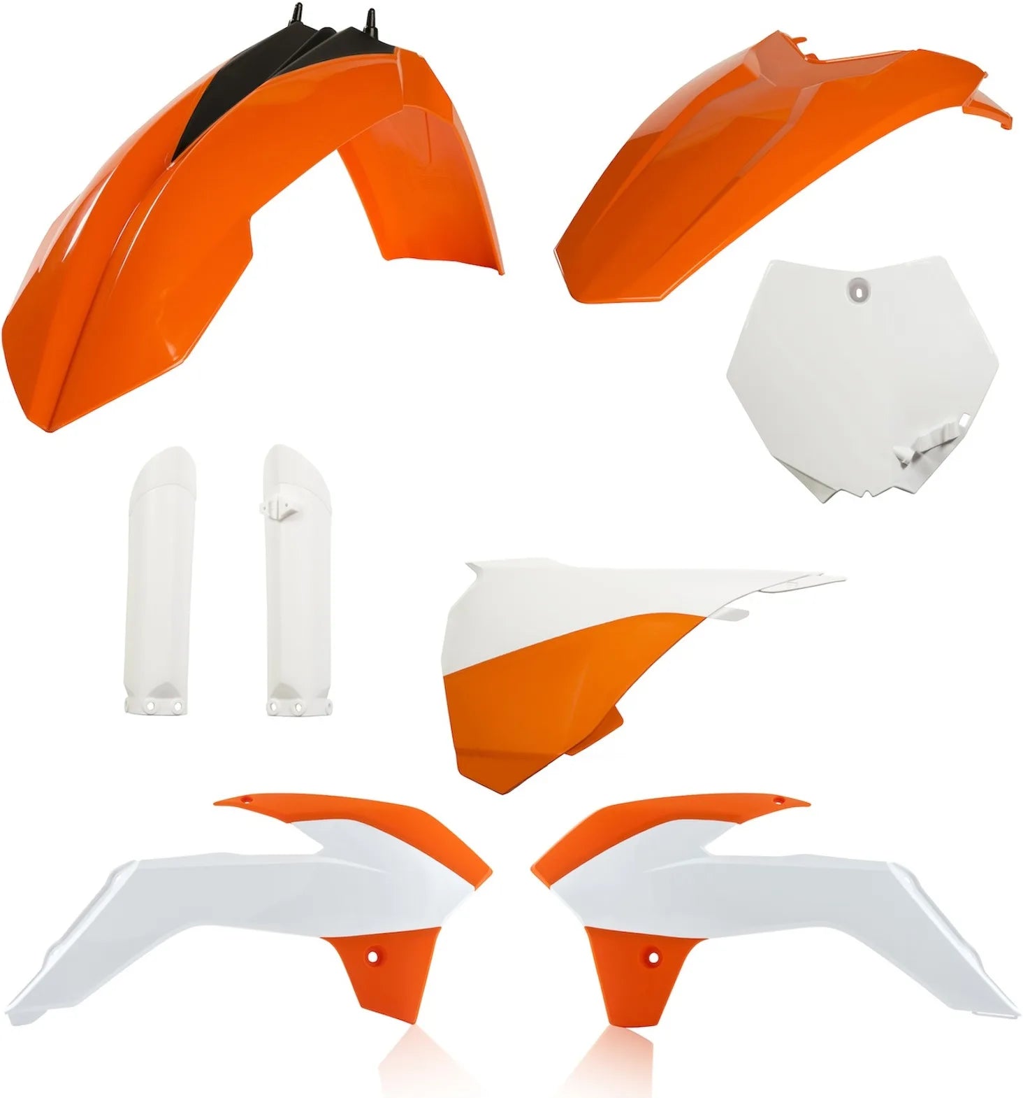 Plastics Full Kit - Acerbis Compatible With Ktm 85 Sx (2013-2017)