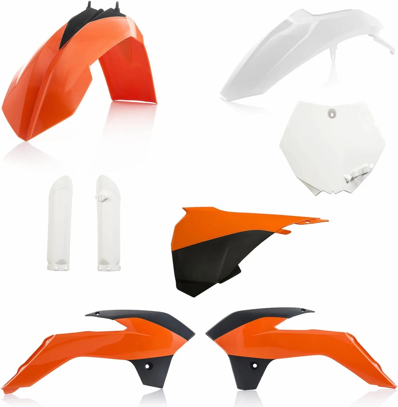 Plastics Full Kit - Acerbis Compatible With Ktm 85 Sx (2013-2017)