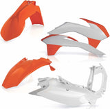 Plastics Kit - Acerbis Compatible With Ktm 350 Exc-F (2014-2016)