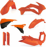 Plastics Full Kit - Acerbis Compatible With Ktm 350 Exc-F (2014-2015)