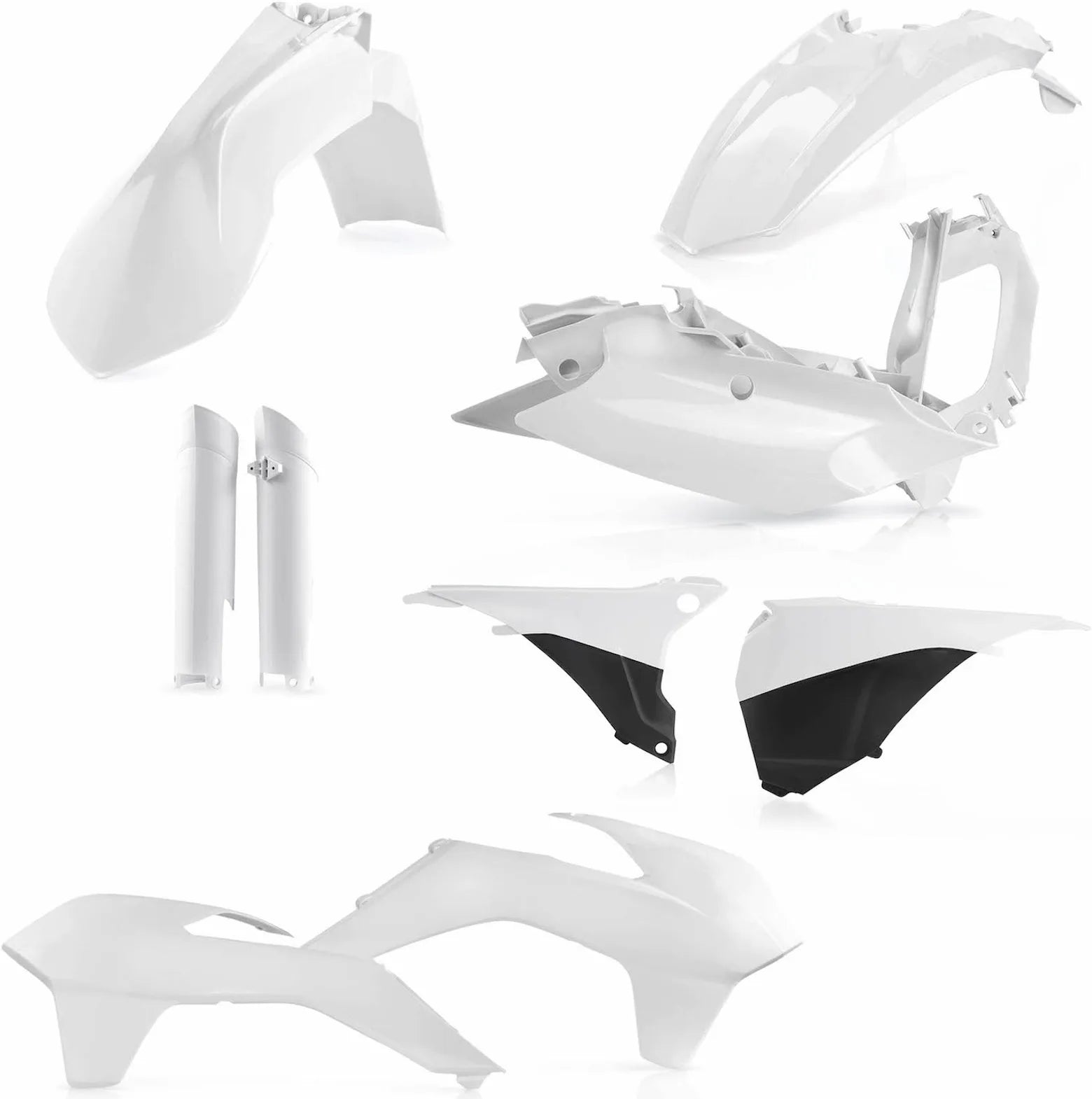 Plastics Full Kit - Acerbis Compatible With Ktm 500 Exc-F (2014-2015)