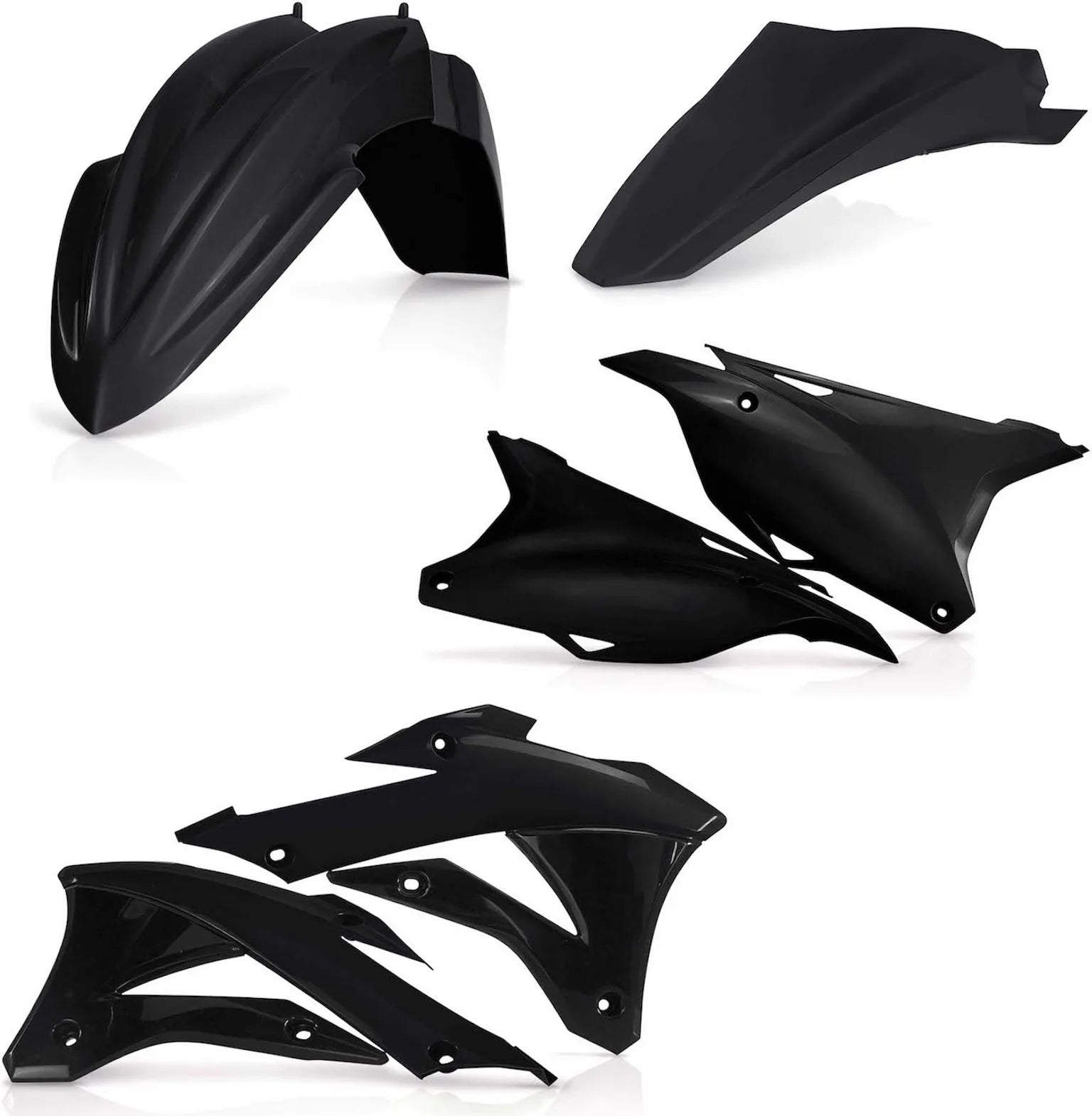 Plastics Kit - Acerbis Compatible With Kawasaki Kx 85 (2014-2020)
