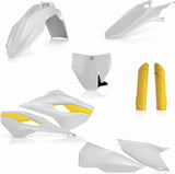 Plastics Full Kit - Acerbis Compatible With Husqvarna Tc 350 (2014-2015)