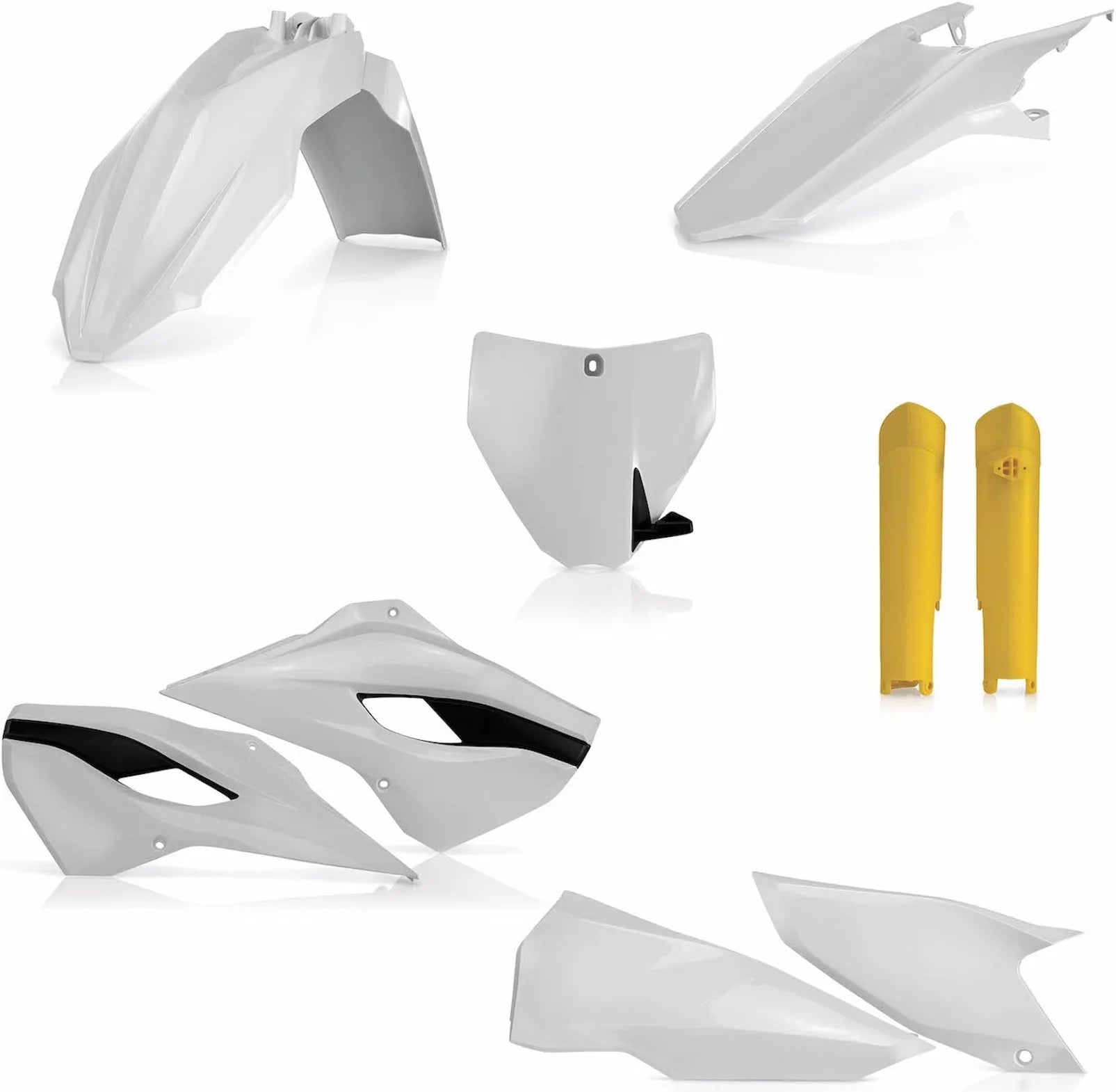 Plastics Full Kit - Acerbis Compatible With Husqvarna Fc 350 (2014-2015)