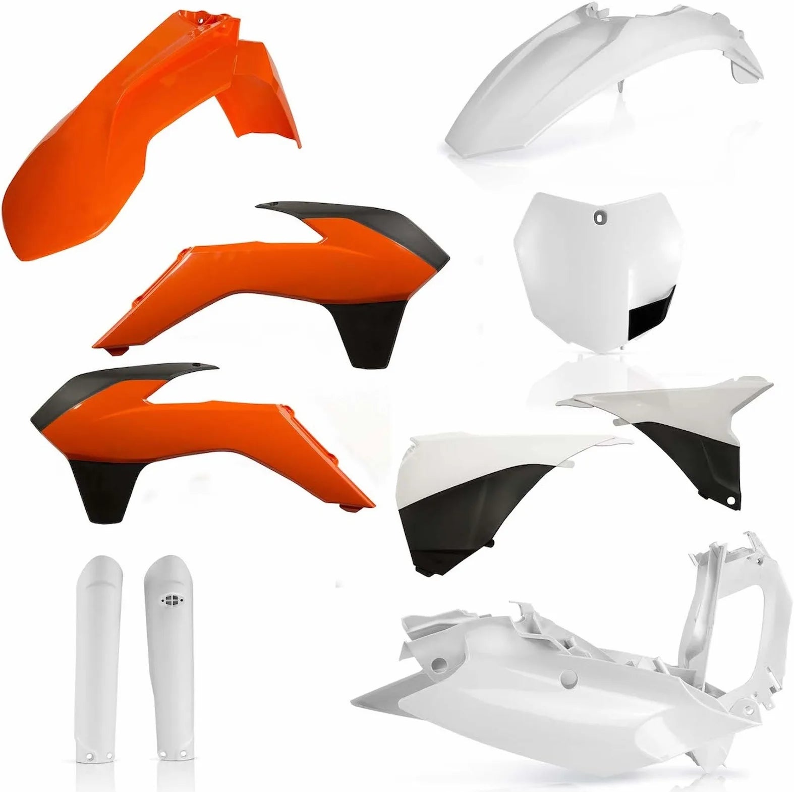 Plastics Full Kit - Acerbis Compatible With Ktm 250 Sx-F (2015)