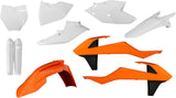 Plastics Full Kit - Acerbis Compatible With Ktm 250 Sx-F (2016-2018)