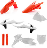 Plastics Full Kit - Acerbis Compatible With Ktm 250 Sx-F (2016-2018)
