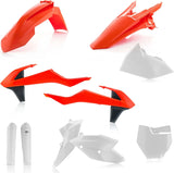 Plastics Full Kit - Acerbis Compatible With Ktm 250 Sx-F (2016-2018)