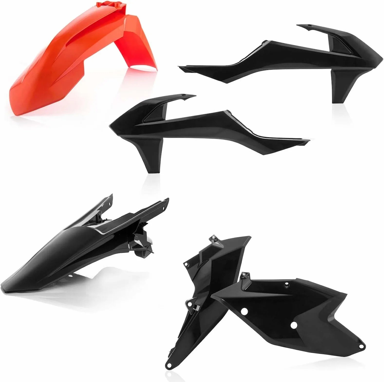 Plastics Kit - Acerbis Compatible With Ktm 250 Sx-F (2016-2018)