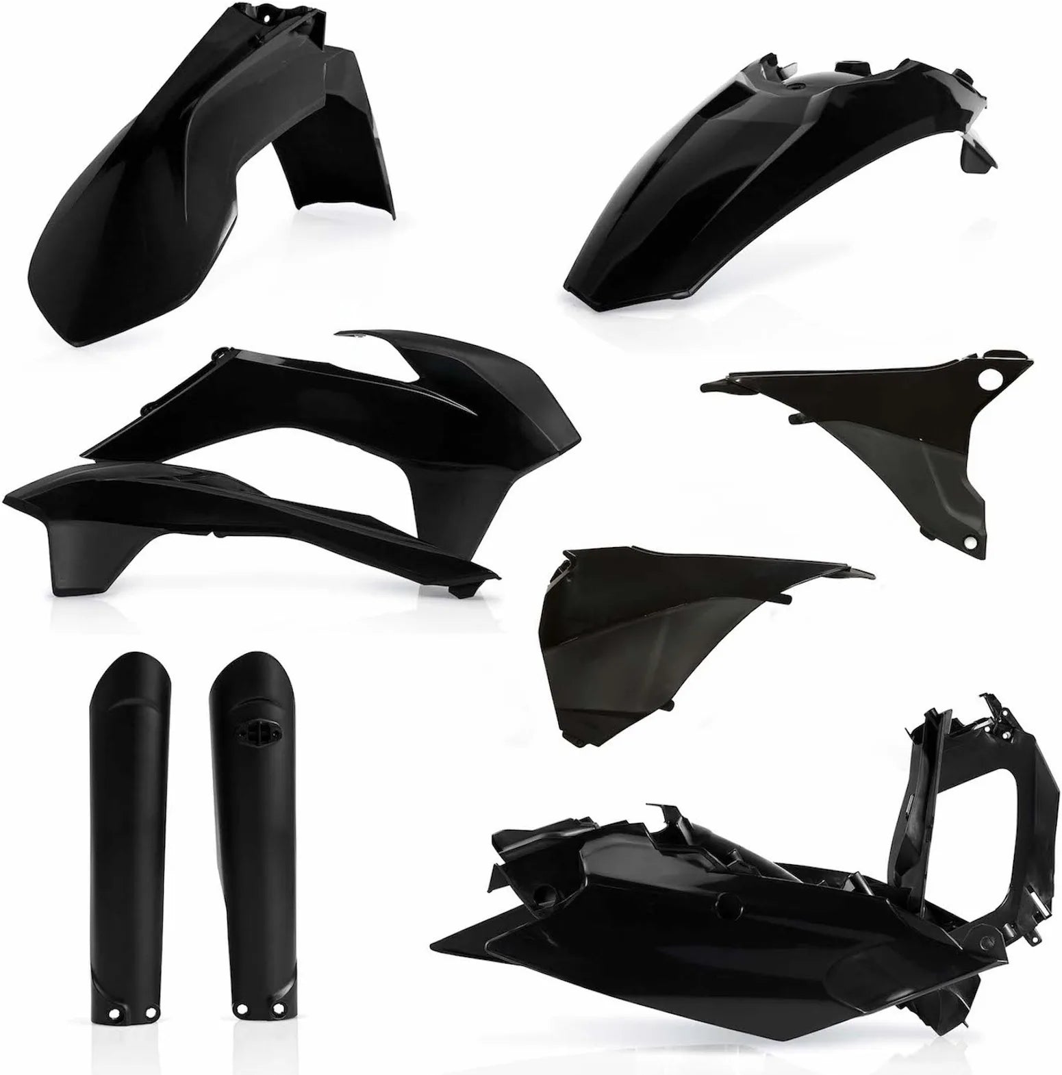 Plastics Full Kit - Acerbis Compatible With Ktm 450 Exc-F (2016)