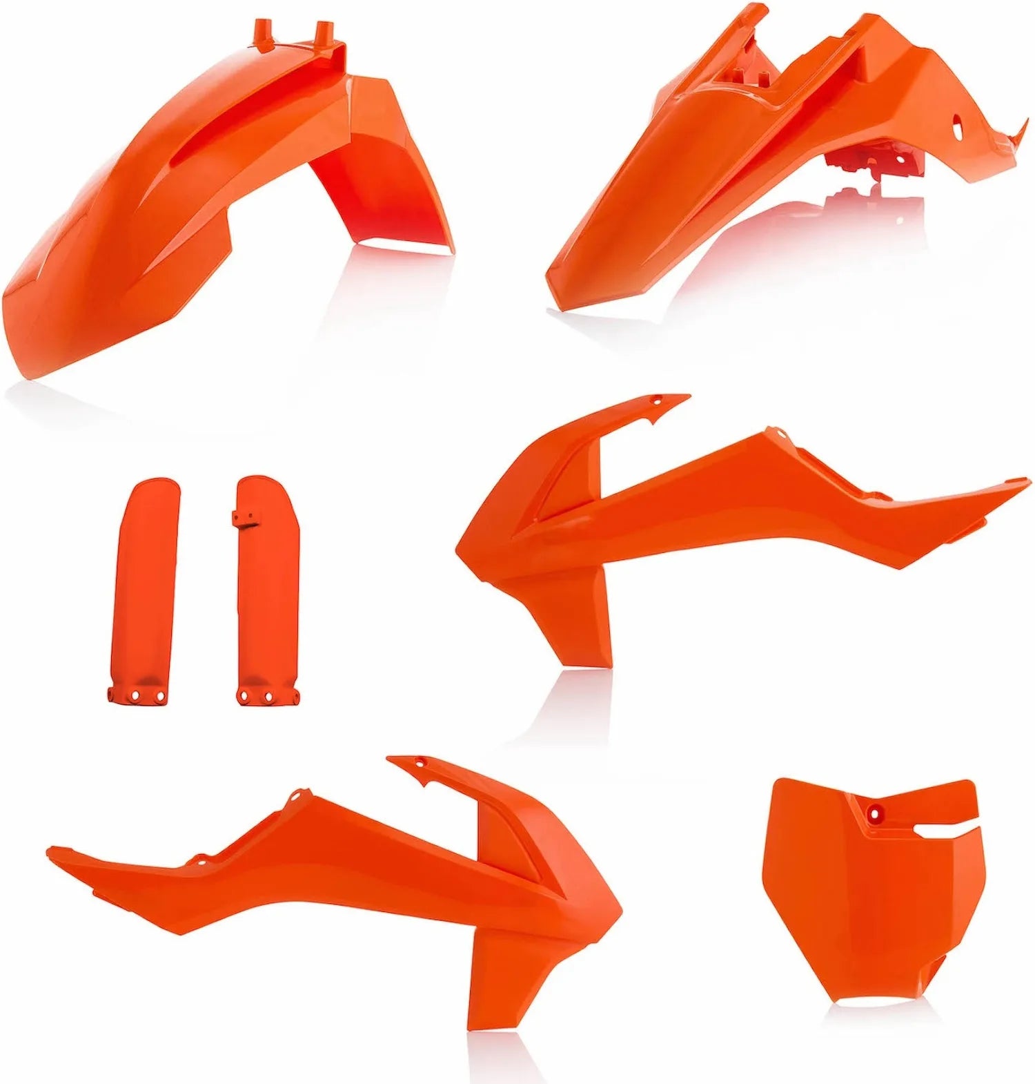 Plastics Full Kit - Acerbis Compatible With Ktm 65 Sx (2016-2018)